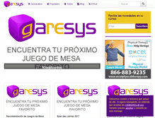 Tablet Screenshot of garesys.com